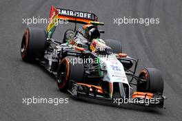 Sergio Perez (MEX), Sahara Force India  04.10.2014. Formula 1 World Championship, Rd 15, Japanese Grand Prix, Suzuka, Japan, Qualifying Day.