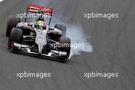 Esteban Gutierrez (MEX), Sauber F1 Team  04.10.2014. Formula 1 World Championship, Rd 15, Japanese Grand Prix, Suzuka, Japan, Qualifying Day.