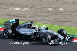 Lewis Hamilton (GBR) Mercedes AMG F1 W05. 04.10.2014. Formula 1 World Championship, Rd 15, Japanese Grand Prix, Suzuka, Japan, Qualifying Day.