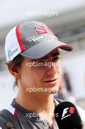 Esteban Gutierrez (MEX) Sauber. 04.10.2014. Formula 1 World Championship, Rd 15, Japanese Grand Prix, Suzuka, Japan, Qualifying Day.