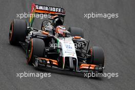 Nico Hulkenberg (GER), Sahara Force India  04.10.2014. Formula 1 World Championship, Rd 15, Japanese Grand Prix, Suzuka, Japan, Qualifying Day.