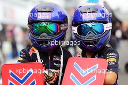 Young Red Bull Racing fans. 02.10.2014. Formula 1 World Championship, Rd 15, Japanese Grand Prix, Suzuka, Japan, Preparation Day.