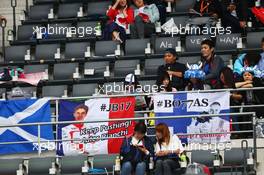 Banners for Jules Bianchi (FRA) Marussia F1 Team and Valtteri Bottas (FIN) Williams. 02.10.2014. Formula 1 World Championship, Rd 15, Japanese Grand Prix, Suzuka, Japan, Preparation Day.