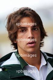 Roberto Merhi (ESP) Caterham F1 Team Test Driver. 02.10.2014. Formula 1 World Championship, Rd 15, Japanese Grand Prix, Suzuka, Japan, Preparation Day.