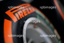 Pirelli tyres  02.10.2014. Formula 1 World Championship, Rd 15, Japanese Grand Prix, Suzuka, Japan, Preparation Day.