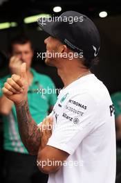 Lewis Hamilton (GBR) Mercedes AMG F1. 23.05.2014. Formula 1 World Championship, Rd 6, Monaco Grand Prix, Monte Carlo, Monaco, Friday.