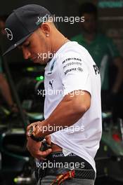 Lewis Hamilton (GBR) Mercedes AMG F1. 23.05.2014. Formula 1 World Championship, Rd 6, Monaco Grand Prix, Monte Carlo, Monaco, Friday.