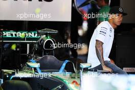 Lewis Hamilton (GBR) Mercedes AMG F1 W05. 23.05.2014. Formula 1 World Championship, Rd 6, Monaco Grand Prix, Monte Carlo, Monaco, Friday.