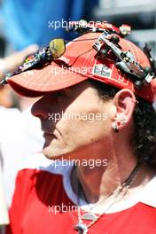 A fan with cars on his cap. 23.05.2014. Formula 1 World Championship, Rd 6, Monaco Grand Prix, Monte Carlo, Monaco, Friday.