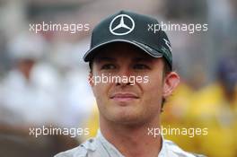 Race winner Nico Rosberg (GER) Mercedes AMG F1. 25.05.2014. Formula 1 World Championship, Rd 6, Monaco Grand Prix, Monte Carlo, Monaco, Race Day.