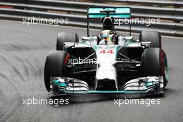 Lewis Hamilton (GBR) Mercedes AMG F1 W05. 25.05.2014. Formula 1 World Championship, Rd 6, Monaco Grand Prix, Monte Carlo, Monaco, Race Day.