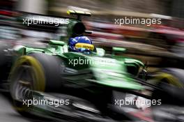 Marcus Ericsson (SWE) Caterham CT05. 25.05.2014. Formula 1 World Championship, Rd 6, Monaco Grand Prix, Monte Carlo, Monaco, Race Day.