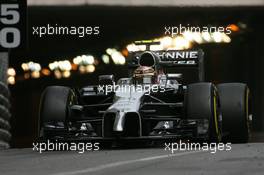 Kevin Magnussen (DEN) McLaren MP4-29. 25.05.2014. Formula 1 World Championship, Rd 6, Monaco Grand Prix, Monte Carlo, Monaco, Race Day.