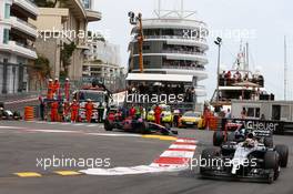 Kevin Magnussen (DEN) McLaren MP4-29. 25.05.2014. Formula 1 World Championship, Rd 6, Monaco Grand Prix, Monte Carlo, Monaco, Race Day.