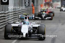 Valtteri Bottas (FIN) Williams FW36. 25.05.2014. Formula 1 World Championship, Rd 6, Monaco Grand Prix, Monte Carlo, Monaco, Race Day.