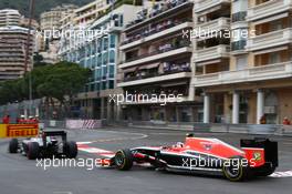 Max Chilton (GBR) Marussia F1 Team MR03. 25.05.2014. Formula 1 World Championship, Rd 6, Monaco Grand Prix, Monte Carlo, Monaco, Race Day.