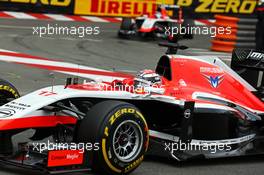 Jules Bianchi (FRA) Marussia F1 Team MR03. 25.05.2014. Formula 1 World Championship, Rd 6, Monaco Grand Prix, Monte Carlo, Monaco, Race Day.