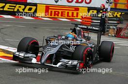 Adrian Sutil (GER) Sauber C33. 25.05.2014. Formula 1 World Championship, Rd 6, Monaco Grand Prix, Monte Carlo, Monaco, Race Day.