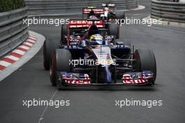 Jean-Eric Vergne (FRA) Scuderia Toro Rosso STR9. 25.05.2014. Formula 1 World Championship, Rd 6, Monaco Grand Prix, Monte Carlo, Monaco, Race Day.