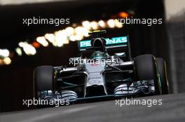 Nico Rosberg (GER) Mercedes AMG F1 W05. 25.05.2014. Formula 1 World Championship, Rd 6, Monaco Grand Prix, Monte Carlo, Monaco, Race Day.