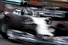 Nico Rosberg (GER) Mercedes AMG F1 W05. 25.05.2014. Formula 1 World Championship, Rd 6, Monaco Grand Prix, Monte Carlo, Monaco, Race Day.