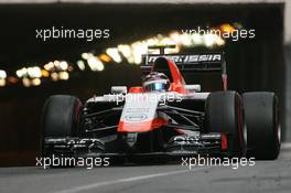 Max Chilton (GBR) Marussia F1 Team MR03. 25.05.2014. Formula 1 World Championship, Rd 6, Monaco Grand Prix, Monte Carlo, Monaco, Race Day.