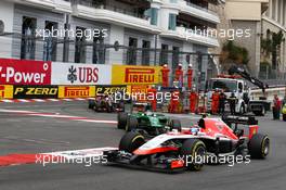 Max Chilton (GBR) Marussia F1 Team MR03. 25.05.2014. Formula 1 World Championship, Rd 6, Monaco Grand Prix, Monte Carlo, Monaco, Race Day.