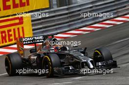 Jenson Button (GBR) McLaren MP4-29. 25.05.2014. Formula 1 World Championship, Rd 6, Monaco Grand Prix, Monte Carlo, Monaco, Race Day.
