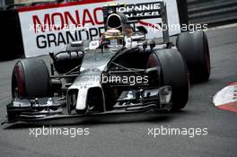 Kevin Magnussen (DEN) McLaren MP4-29. 25.05.2014. Formula 1 World Championship, Rd 6, Monaco Grand Prix, Monte Carlo, Monaco, Race Day.