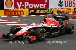 Max Chilton (GBR) Marussia F1 Team MR03. 25.05.2014. Formula 1 World Championship, Rd 6, Monaco Grand Prix, Monte Carlo, Monaco, Race Day.