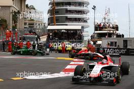 Jules Bianchi (FRA) Marussia F1 Team MR03. 25.05.2014. Formula 1 World Championship, Rd 6, Monaco Grand Prix, Monte Carlo, Monaco, Race Day.