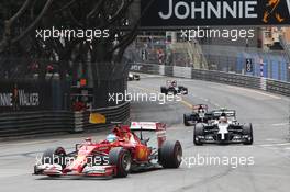 Fernando Alonso (ESP) Ferrari F14-T. 25.05.2014. Formula 1 World Championship, Rd 6, Monaco Grand Prix, Monte Carlo, Monaco, Race Day.