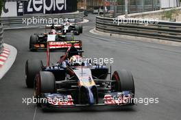Daniil Kvyat (RUS) Scuderia Toro Rosso STR9. 25.05.2014. Formula 1 World Championship, Rd 6, Monaco Grand Prix, Monte Carlo, Monaco, Race Day.