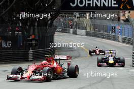 Kimi Raikkonen (FIN) Ferrari F14-T. 25.05.2014. Formula 1 World Championship, Rd 6, Monaco Grand Prix, Monte Carlo, Monaco, Race Day.