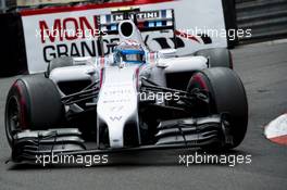 Valtteri Bottas (FIN) Williams FW36. 25.05.2014. Formula 1 World Championship, Rd 6, Monaco Grand Prix, Monte Carlo, Monaco, Race Day.