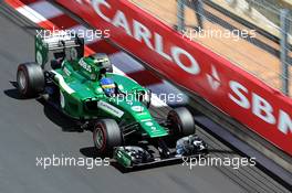 Marcus Ericsson (SWE) Caterham CT05. 24.05.2014. Formula 1 World Championship, Rd 6, Monaco Grand Prix, Monte Carlo, Monaco, Qualifying Day