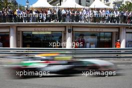 Sergio Perez (MEX) Sahara Force India F1 VJM07. 24.05.2014. Formula 1 World Championship, Rd 6, Monaco Grand Prix, Monte Carlo, Monaco, Qualifying Day