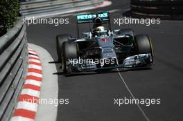 Lewis Hamilton (GBR) Mercedes AMG F1 W05. 24.05.2014. Formula 1 World Championship, Rd 6, Monaco Grand Prix, Monte Carlo, Monaco, Qualifying Day