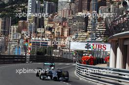 Lewis Hamilton (GBR) Mercedes AMG F1 W05. 24.05.2014. Formula 1 World Championship, Rd 6, Monaco Grand Prix, Monte Carlo, Monaco, Qualifying Day