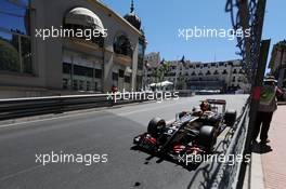 Pastor Maldonado (VEN) Lotus F1 E21. 24.05.2014. Formula 1 World Championship, Rd 6, Monaco Grand Prix, Monte Carlo, Monaco, Qualifying Day