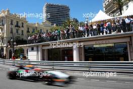 Nico Hulkenberg (GER) Sahara Force India F1 VJM07. 24.05.2014. Formula 1 World Championship, Rd 6, Monaco Grand Prix, Monte Carlo, Monaco, Qualifying Day