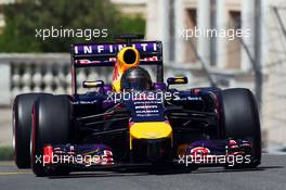 Sebastian Vettel (GER) Red Bull Racing RB10. 24.05.2014. Formula 1 World Championship, Rd 6, Monaco Grand Prix, Monte Carlo, Monaco, Qualifying Day