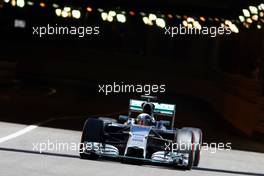 Lewis Hamilton (GBR) Mercedes AMG F1 W05. 24.05.2014. Formula 1 World Championship, Rd 6, Monaco Grand Prix, Monte Carlo, Monaco, Qualifying Day