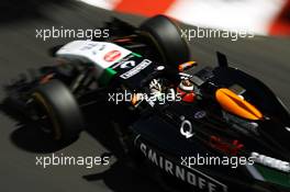 Nico Hulkenberg (GER) Sahara Force India F1 VJM07. 24.05.2014. Formula 1 World Championship, Rd 6, Monaco Grand Prix, Monte Carlo, Monaco, Qualifying Day