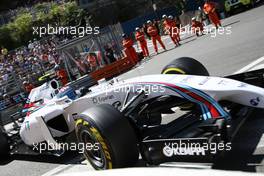 Valtteri Bottas (FIN) Williams FW36. 24.05.2014. Formula 1 World Championship, Rd 6, Monaco Grand Prix, Monte Carlo, Monaco, Qualifying Day
