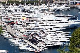 Boats in the scenic Monaco Harbour. 24.05.2014. Formula 1 World Championship, Rd 6, Monaco Grand Prix, Monte Carlo, Monaco, Qualifying Day