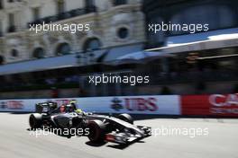 Esteban Gutierrez (MEX) Sauber C33. 24.05.2014. Formula 1 World Championship, Rd 6, Monaco Grand Prix, Monte Carlo, Monaco, Qualifying Day