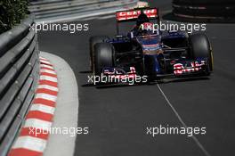 Daniil Kvyat (RUS) Scuderia Toro Rosso STR9. 24.05.2014. Formula 1 World Championship, Rd 6, Monaco Grand Prix, Monte Carlo, Monaco, Qualifying Day