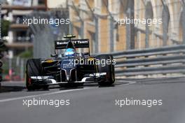 Esteban Gutierrez (MEX), Sauber F1 Team  24.05.2014. Formula 1 World Championship, Rd 6, Monaco Grand Prix, Monte Carlo, Monaco, Qualifying Day