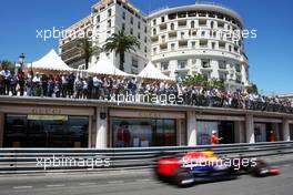 Sebastian Vettel (GER) Red Bull Racing RB10. 24.05.2014. Formula 1 World Championship, Rd 6, Monaco Grand Prix, Monte Carlo, Monaco, Qualifying Day